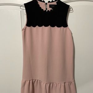 Victoria Beckham for Target black and peach dress
